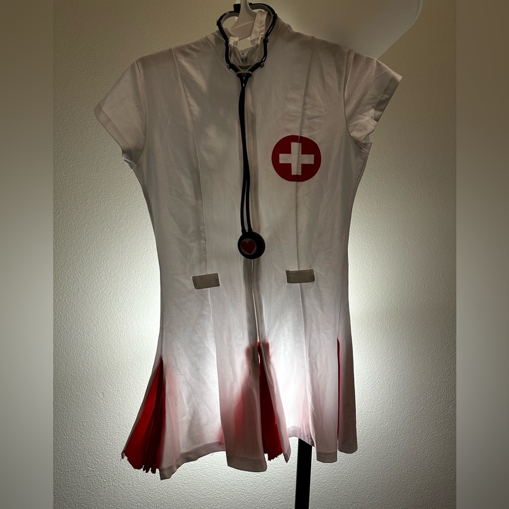 Women’s sexy nurse costume size small-medium